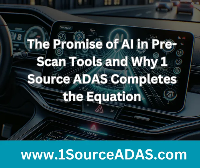 The Promise of AI in PreScan Tools and Why 1SourceADAS Completes the Equation